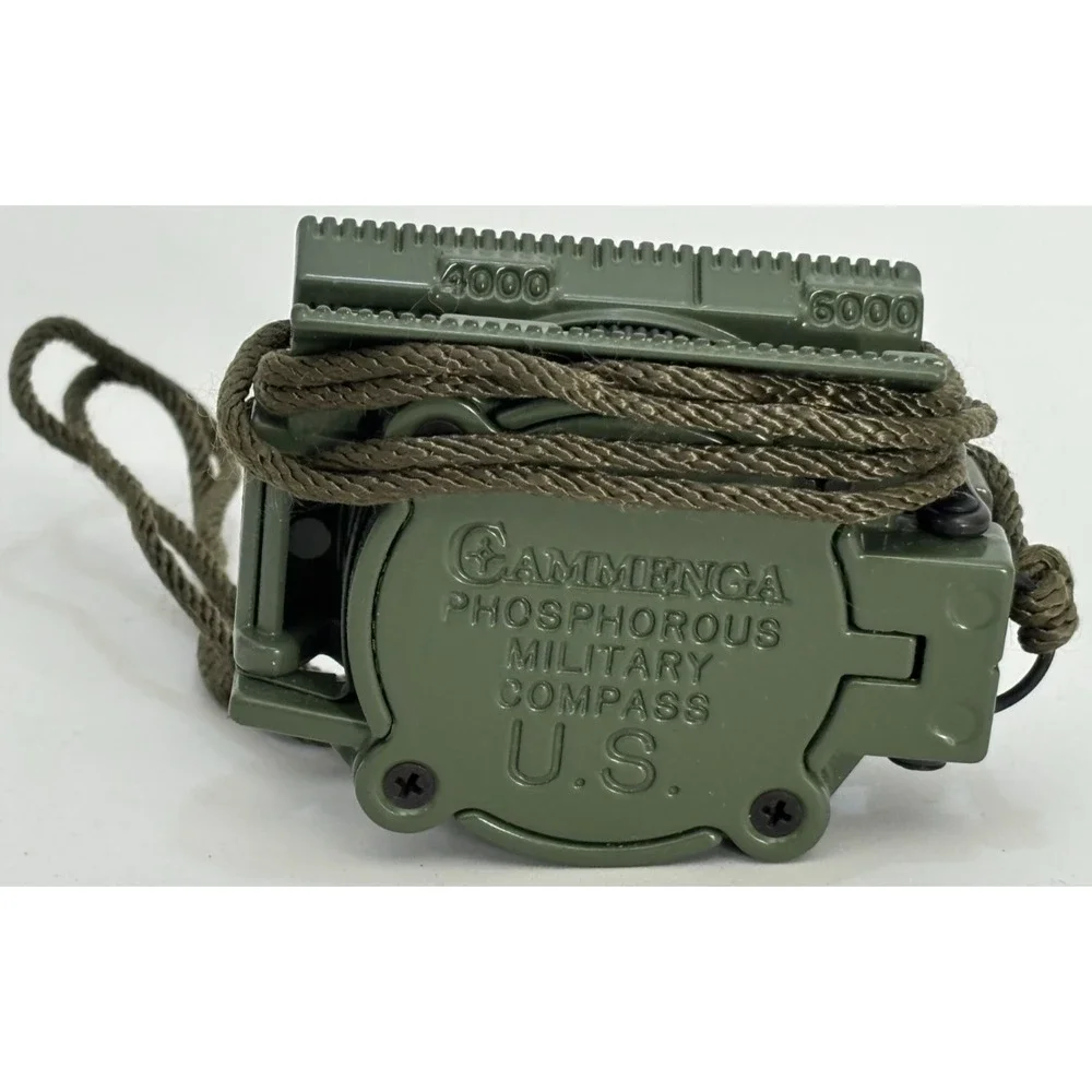 Cammenga Phosphorous US‎ Military Compass Green Shockproof Lensatic Waterproof